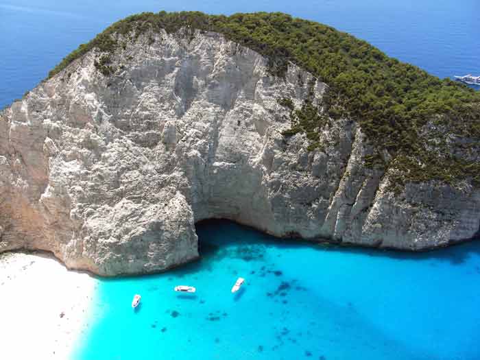 Остров Корфу в Греции