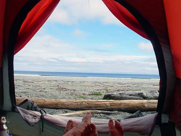 Отдых с палаткой