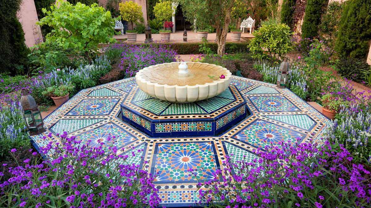 Мавританский стиль в оформлении сада